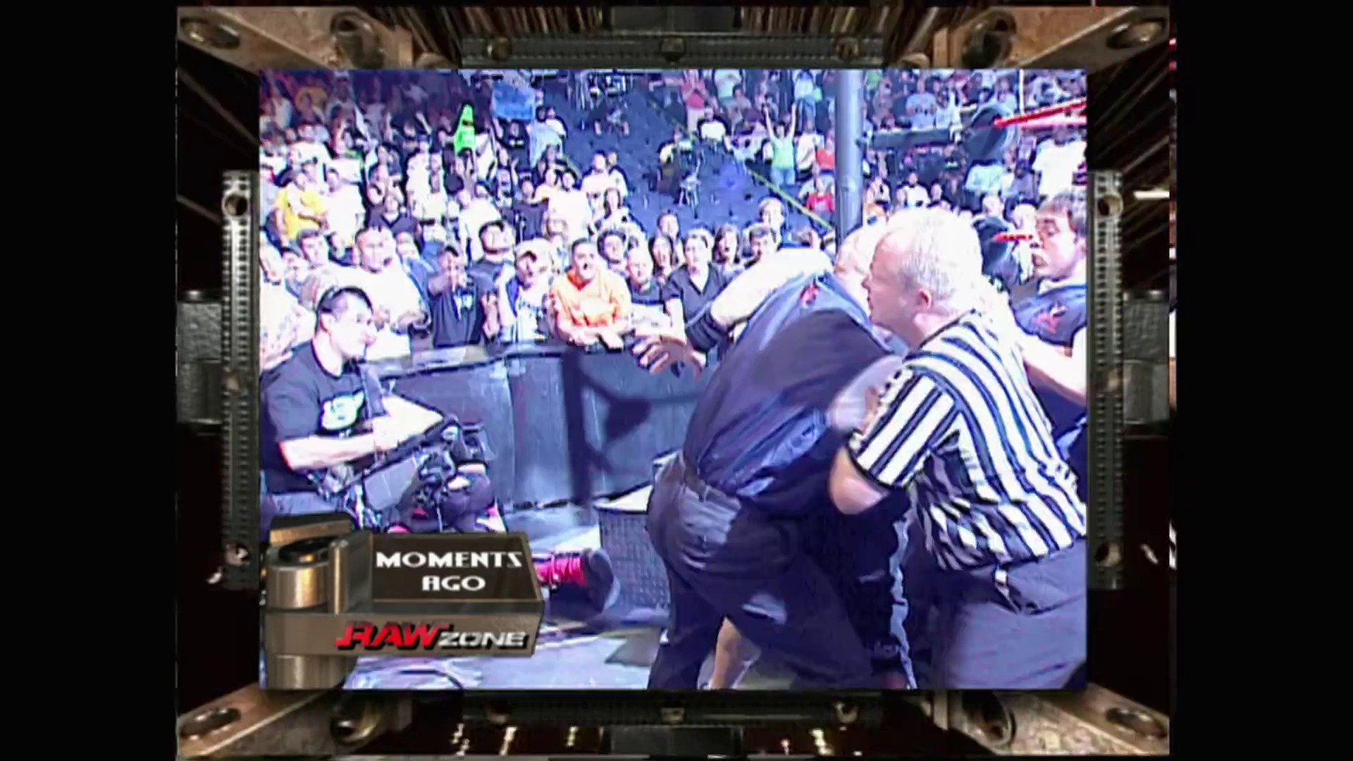 A frame from WWE Raw (August 14, 2006) at 1:16:00.