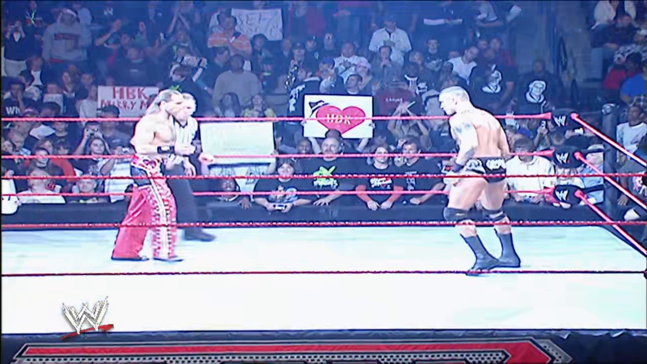 A frame from WWE Raw (December 3, 2007) at 1:17:25.